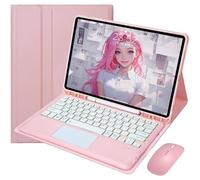 Custodia con tastiera sottile e intelligente compatibile con Samsung Galaxy Tab S8Plus / S7FE / S7Plus12.4", touchpad rimovibile integrato e porta