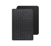 Custodia con touchpad e tastiera per iPad 11'' 2025 - nera