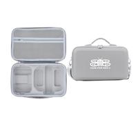 Custodia con tracolla adatta per DJI Neo 2, custodia da viaggio in PU, compatibile con drone Neo 2, controller RC-N3, cavo dati, hub di ricarica, Grigio con motivo, /