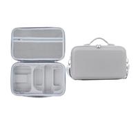 Custodia con tracolla adatta per DJI Neo 2, custodia da viaggio in PU, compatibile con drone Neo 2, controller RC-N3, cavo dati, hub di ricarica, grigio, /