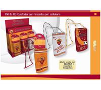 CUSTODIA CON TRACOLLA PER CELLULARI-ROMA CALCIO-LEGGERE-
