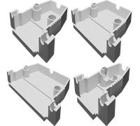 Custodia Connettore D-Sub Alloggiamento Cavi Stampato 3D Protezione Guscio