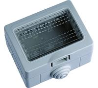 CUSTODIA CONTENITORE DA PARETE IDROBOX 1 2 3 4 MODULI IP55 COMPATIBILE SERIE MATIX - ETTROIT (3 MODULI)