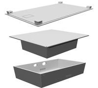 Custodia Contenitore per Siemens LOGO TDE con Alimentatore Meanwell 24V DC Box