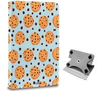 Custodia Cool Ebook/Tablet 9.7-10.3 pollici ecopelle cookie girevole (panoramica)