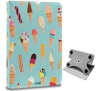 Custodia Cool Ebook Tablet Universale 9.7-11 Pollici Disegni Gelati (Quadrata)