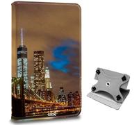 Custodia Cool Ebook/Tablet universale 9.7-11 pollici ecopelle Skyline (Panoramica)