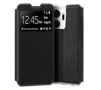 Custodia Cool Flip Cover per Huawei Honor X7A Liscio Nero