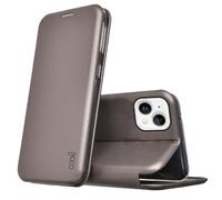 Custodia Cool Flip Cover per iPhone 14 Plus Elegance Argento