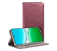 Custodia Cool Flip Cover per OPPO A5 Pro / A5 Pro 5G Liso Burgundy