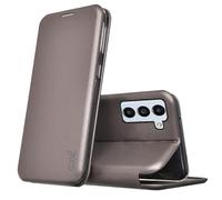 Custodia Cool Flip Cover per Samsung A136 Galaxy A13 5G / A04s Elegance Argento