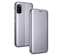 Custodia Cool Flip Cover per Samsung A415 Galaxy A41 Elegance Argento