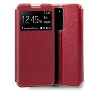 Custodia Cool Flip Cover per Samsung G988 Galaxy S20 Ultra 5G Liso Rosso