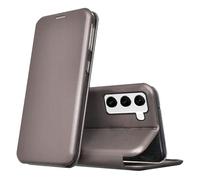 Custodia Cool Flip Cover per Samsung S901 Galaxy S22 Elegance Argento