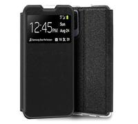 Custodia Flip Cover liscia nera per TCL 403