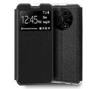 Custodia Cool Flip Cover per TCL 605 Liscio Nero