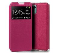 Custodia Flip Cover rosa tinta unita per Xiaomi Mi 11 Lite/Mi 11 Lite 5G