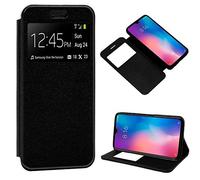 Custodia Cool Flip Cover per Xiaomi Mi 9 Liscio Nero