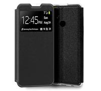 Custodia Cool Flip Cover per Xiaomi Poco C40 Liscio Nero