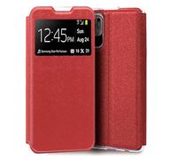 Custodia Cool Flip Cover per Xiaomi Redmi 10 5G Liscio Pelle Rosso