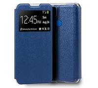 Fantastica custodia Flip Cover blu tinta unita per Xiaomi Redmi 9C