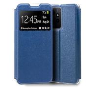 Cool Accesorios Custodia Flip Cover per Xiaomi Redmi Note 12 Blu tinta unita