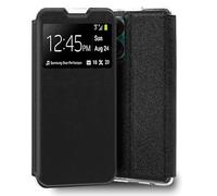 Custodia Cool Flip Cover per ZTE Blade A34 Liscio Nero