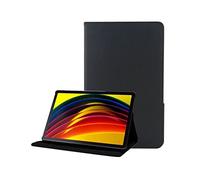 Custodia girevole in similpelle liscia nera per Lenovo Tab P11 11"