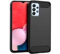 Custodia Cool per Samsung A135 Galaxy A13 Carbone Nero