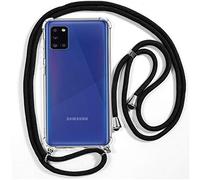 Custodia Cool per Samsung A315 Galaxy A31 Cordone Nero