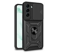 Custodia Cool per Samsung S906 Galaxy S22 Plus Hard Ring Nero