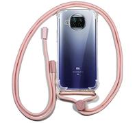 Custodia Cool per Xiaomi Mi 10T Lite Cordone Rosa