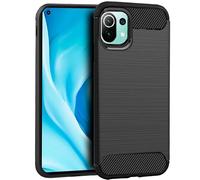 Custodia Cool per Xiaomi Mi 11 Lite/Mi 11 Lite 5G Carbone Nero