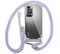 Custodia Cool per Xiaomi Redmi 10 Cordone Viola