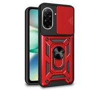 Custodia COOL per Xiaomi Redmi A5 rigida ad anello rosso