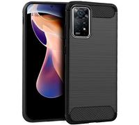 Custodia in carbonio nero freddo per Xiaomi Redmi Note 11 Pro/Note 11 Pro 5G
