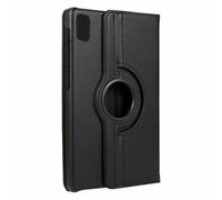 Raffinata custodia in similpelle nera per Xiaomi Redmi Pad SE rotante