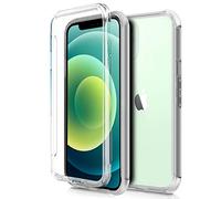 Fantastica custodia in silicone 3D trasparente posteriore e anteriore per iPhone 12/12 Pro