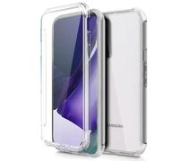 Custodia Cool Silicone 3D per Samsung N985 Galaxy Note 20 Ultra (Trasparente Frontale + Posteriore)