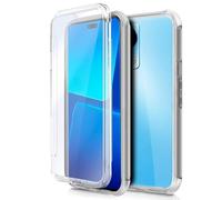 Custodia Cool Silicone 3D per Xiaomi 13 Lite (Trasparente Frontale + Posteriore)