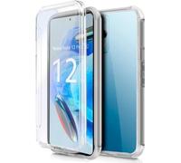 Fantastica custodia in silicone 3D per Xiaomi Redmi Note 12 Pro 5G (trasparente anteriore + posteriore)