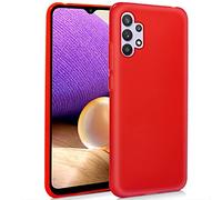 Custodia Cool Silicone per Samsung A326 Galaxy A32 5G (Rosso)