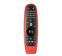 Custodia copertura adattamento per un MR600 Tv telecomando controller Rosso | Copertura custodia per telecomando controllo,Silicone,3mm,0.12in,44 g,Compatibile MR600,Confortevole MR600