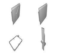 Custodia Cornice per Kobo Mini E-Reader 6mm Modulo GPS PA6C Stampato 3D
