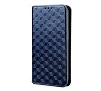 Custodia Cover Compatibile con Doogee Note 56X Flip Phone Case con Chiusura magnetica,PU cuoio portafoglio telefono caso con slot per carte.Progettazione di modelli 3D-Blue