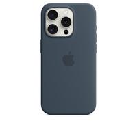 Custodia / Cover In Silicone Apple iPhone 15 Pro - Blu Tempesta - Nuova