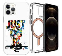 Custodia cover MagSafe per Apple iPhone 12 Mini Pro Max Magnetic Fantasia LN