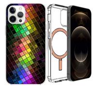 Custodia cover MagSafe per Apple iPhone 12 Mini Pro Max Magnetic Fantasia M7