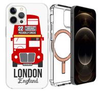 Custodia cover MagSafe per Apple iPhone 12 Mini Pro Max Magnetic Fantasia OP