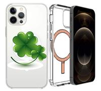 Custodia cover MagSafe per Apple iPhone 12 Mini Pro Max Magnetic Trasparent U10B